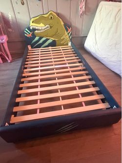 twin dino bed frame