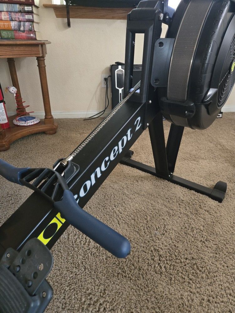 Concept2 black RowERG rowing machine