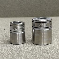 SNAP ON FS241 and FS181 6pt SOCKETS, 3/8” DRIVE