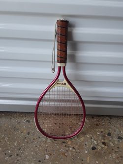 Raspberry Wilson racquetball racket