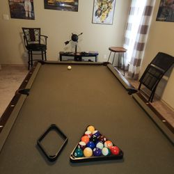 New Man Cave Pool Table