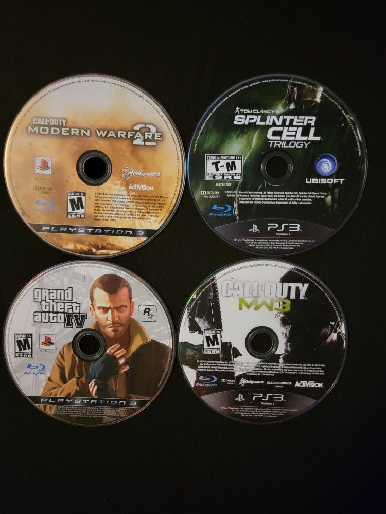 4/Playstation 3 Games