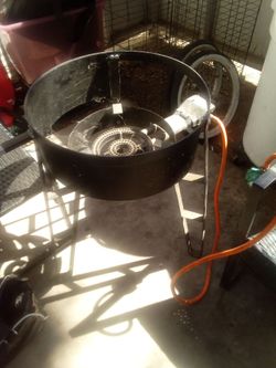 Large Propane Burner Cooker on Stand