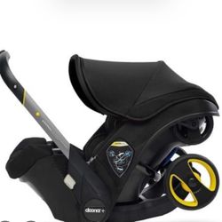 Doona Car Seat & Stroller, Nitro Black - All-in-One Travel System