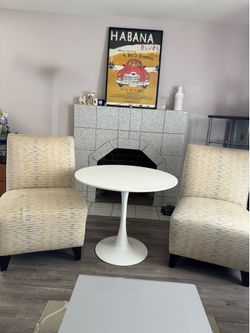 Armless Accent Slipper Chairs