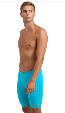 Arena Boys’  Martini Aqua Solid Swim Jammer MaxLife Size 20 Chlorine‑Resistant