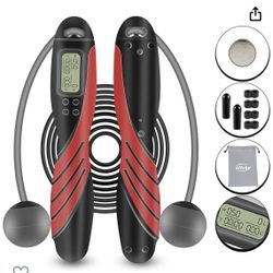 Jump Rope, Digital Weight Calories Time Setting 