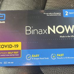 Binax Now 2 Pack