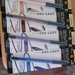 4 New Loreal Waterproof Eye Liner 4 Colors 