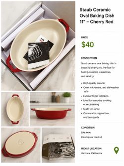 Ceramic French cookware