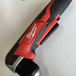 Milwaukee M12 12V Lithium-Ion Cordless 3/8 in. Right Angle Drill (Tool-Only