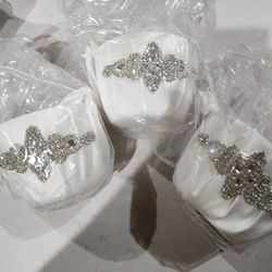 WEDDING PETAL GIRL  BASKET WHITE 