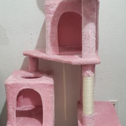 Pink Cat Tower/Tree