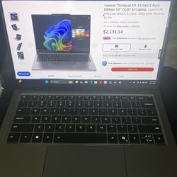 Lenovo thinkpad x9-14 gen 1 aura edition 14" oled ai laptop