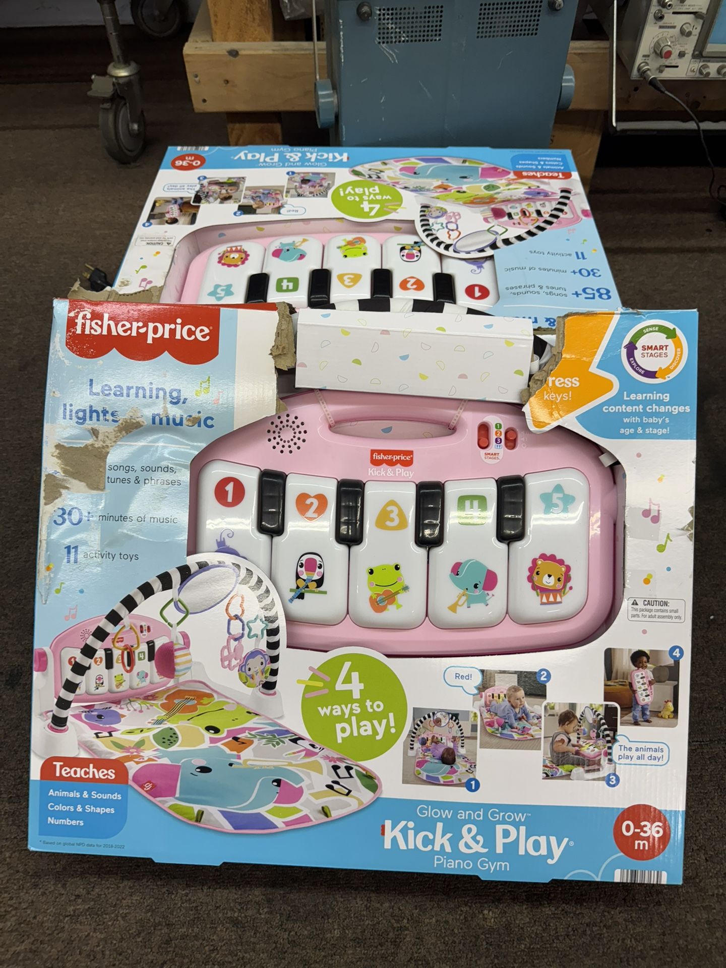 Kick & Play Piano Gym ( Price For All, 4 Pcs.Not Perfect)