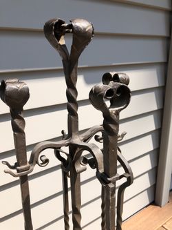 REDUCED!  Antique Fireplace Tool Set - 19th Century?