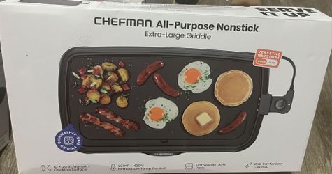 Chefman All-Purpose Nonstick Extra-Large Griddle