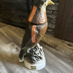 Vintage - 1969 Robin - Jarra Jim Beam, Colección De Botellas