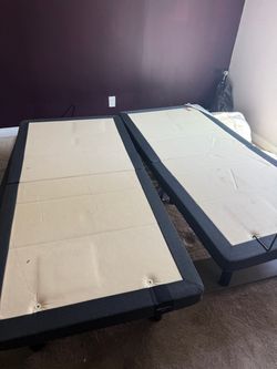 Lifting bed frame