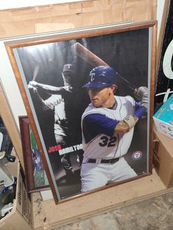Josh Hamilton Framed Poster