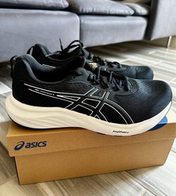 Men's Asics GEL-Contend 9 Running Shoes - Extra Wide Width Black/White - Size 8, 12