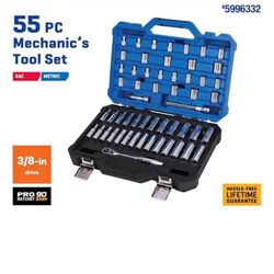 Kobalt 55pc Mechanics Tool Set