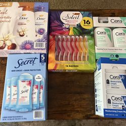 (NOT FREE) Skin Care items (NOT FREE)