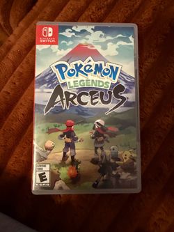 Pokémon legends Arcus Nintendo switch