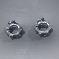 Lock Jaw One 1 inch Barbell Collars 