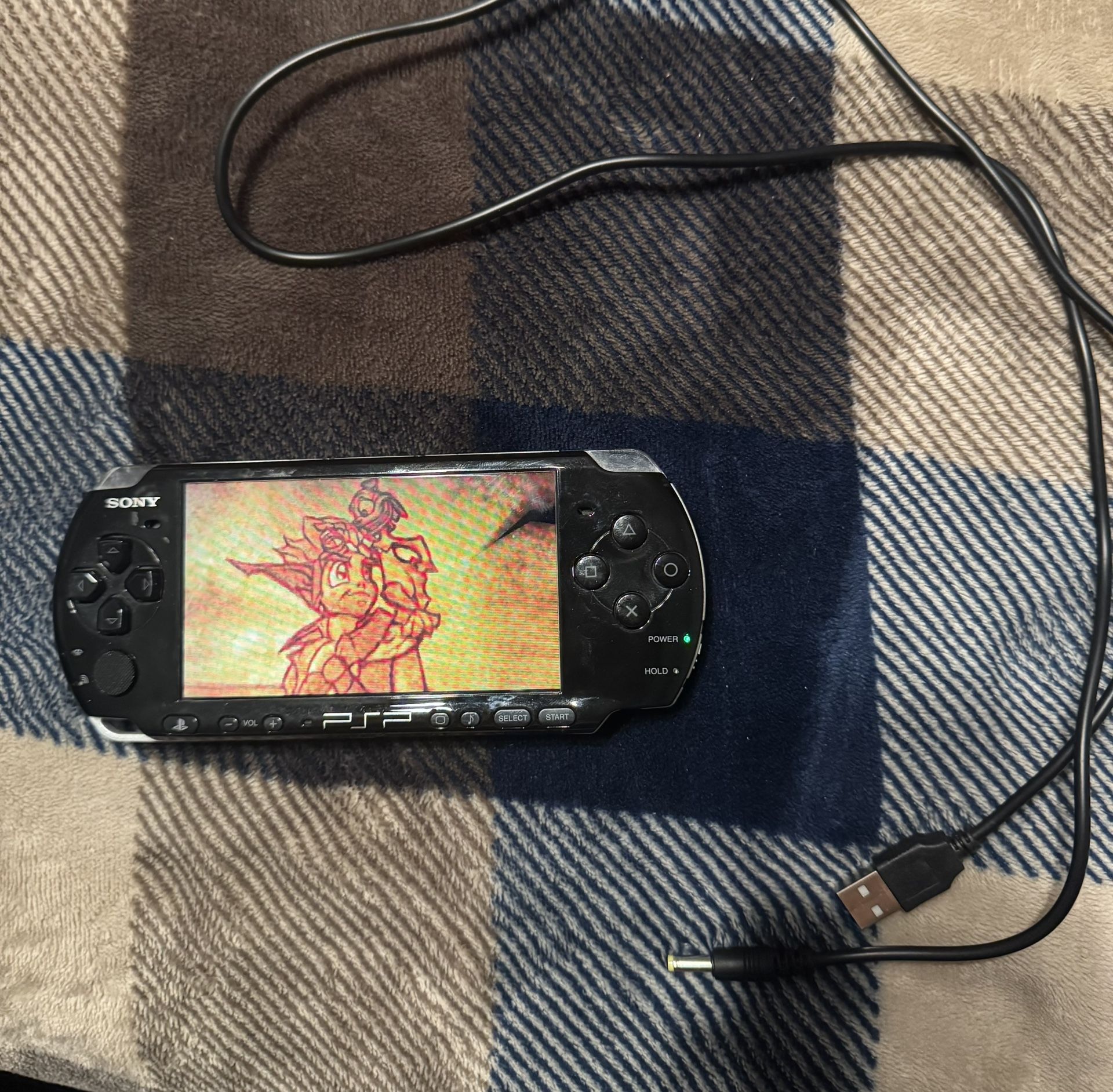 PSP 3001 w/ Physical Games