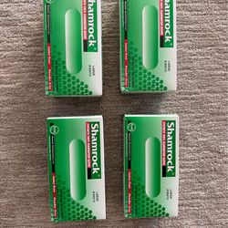 vinyl gloves size large 5 boxes for 18$ PRICE FIRM