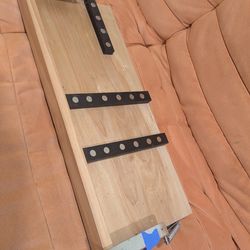 Under cabinet magnetic knife rack