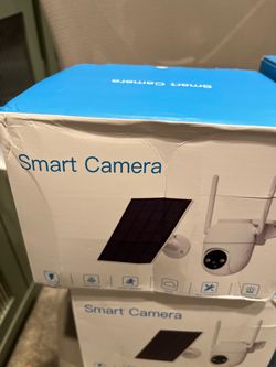Smart Camera Wireless Solar Powered Security Camera with AI Detection