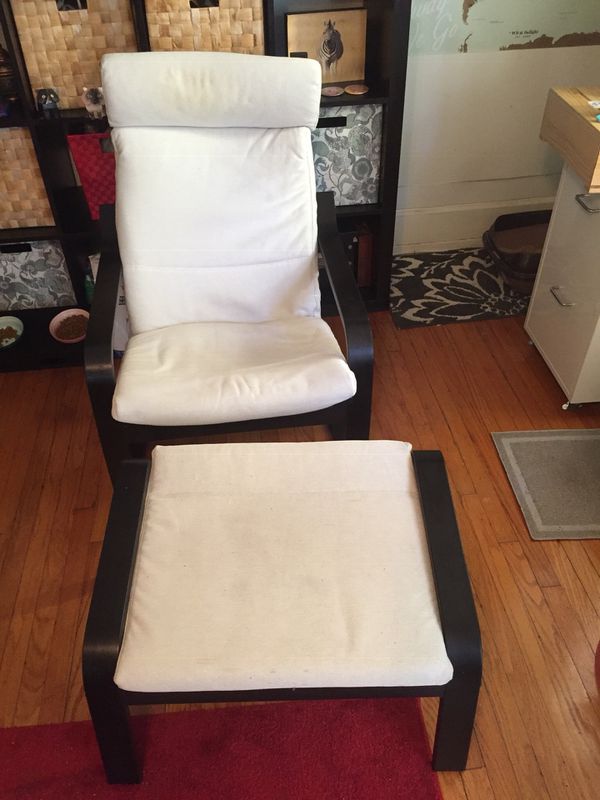 Ikea Poang Chair And Footstool For Sale In West Hollywood Ca