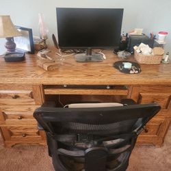 Hard Wood Office Desk