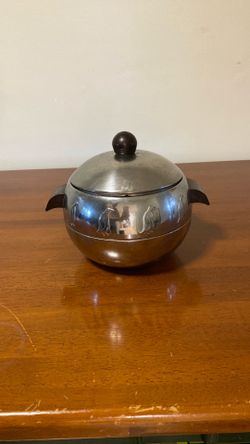 West Bend Penguin Ice Bucket Hot Cold Server Vintage