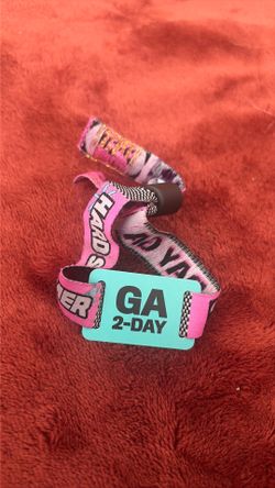GA wristband HARD SUMMER 2 DAY SUNDAY