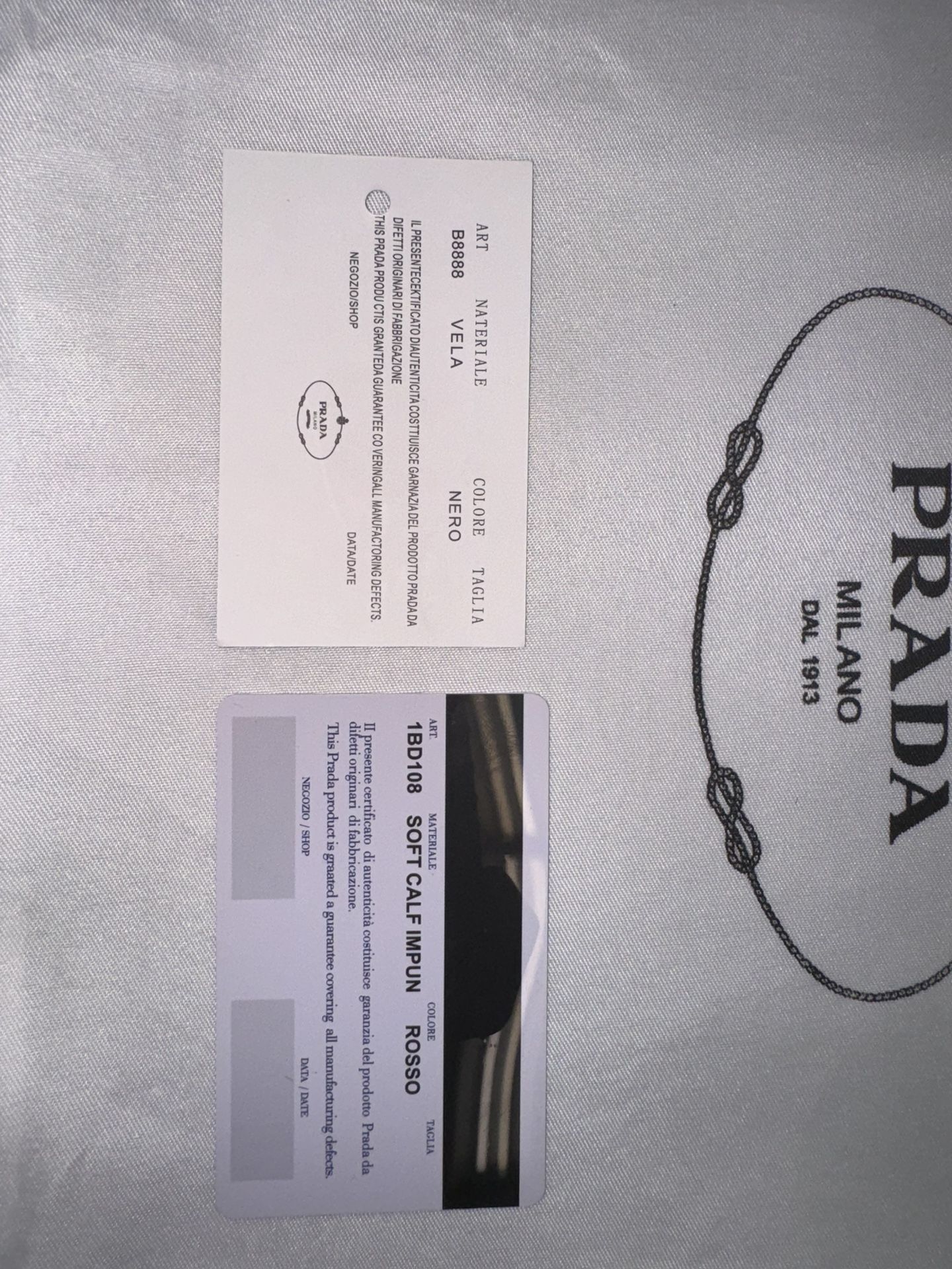 Prada b8888 top