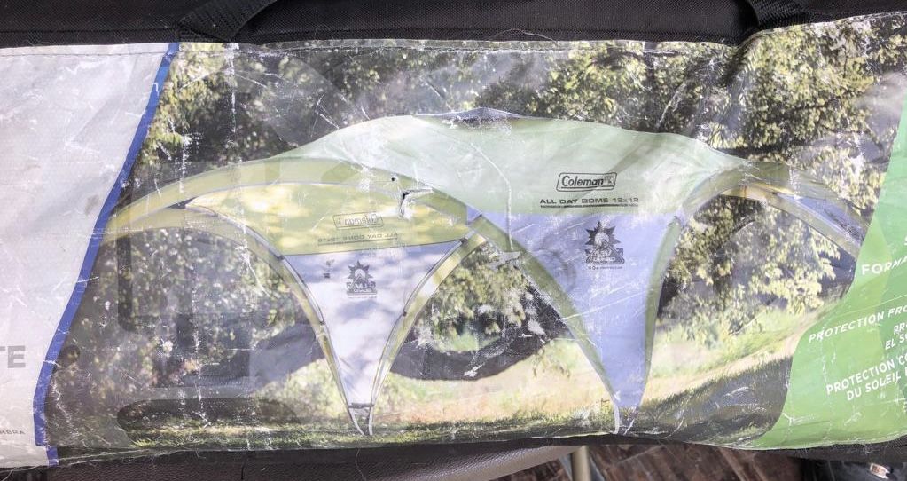coleman all day dome shelter