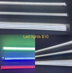 Barras de luz Led 4pies  LED light strips 4ft long no ballast needed easy installation integrated $10