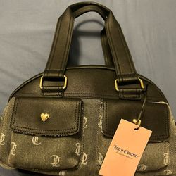 Black Denim Juicy Couture purse ✨