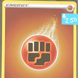 Fighting Energy (Reverse Holo) CHAMPIONS PATH **