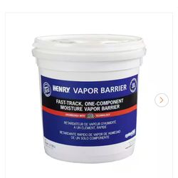 Partial Can of Henry Vapor Barrier