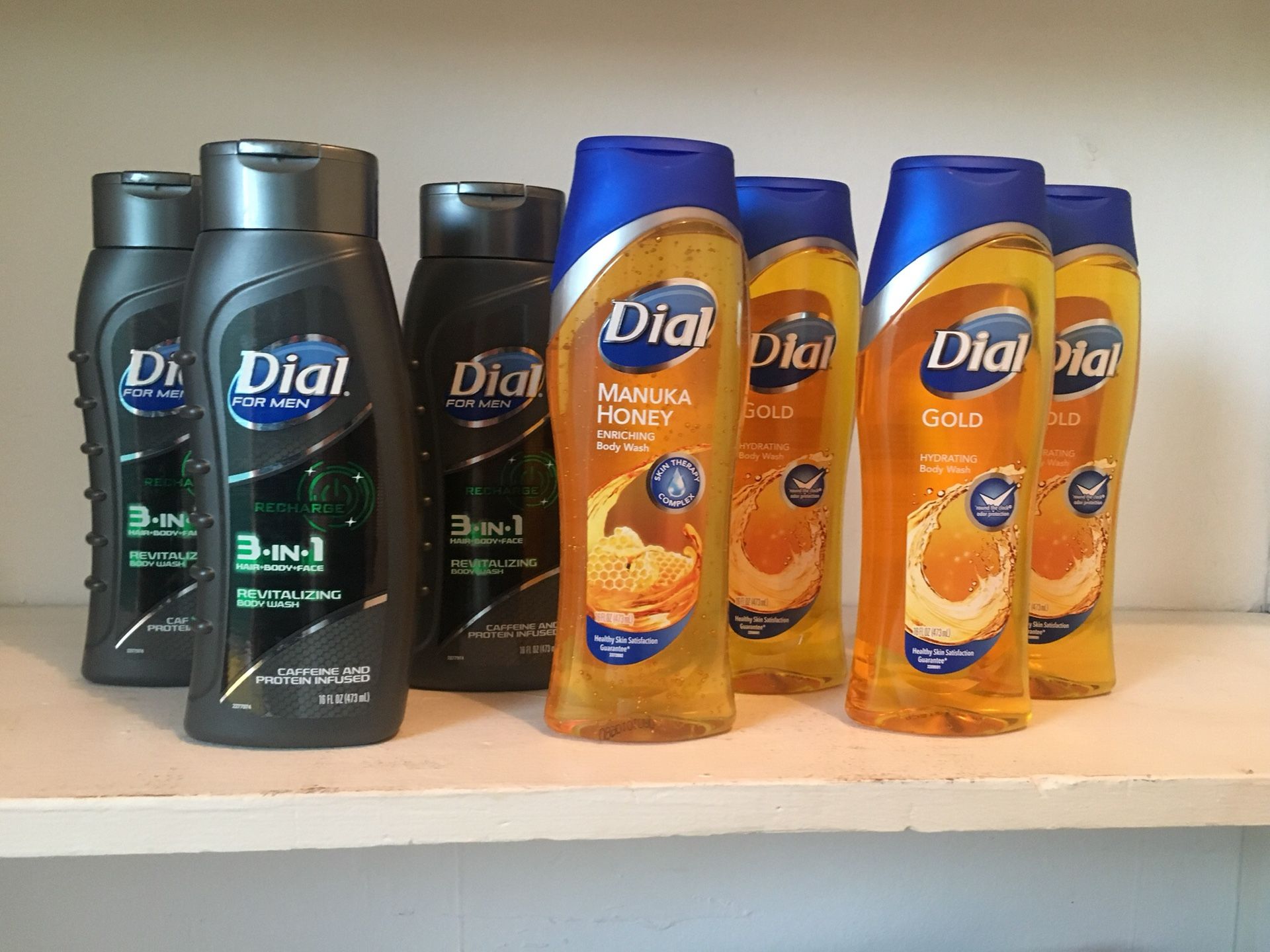 Dial body wash for men and women