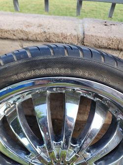 18" Wheels w/ 225/40R18 Tires