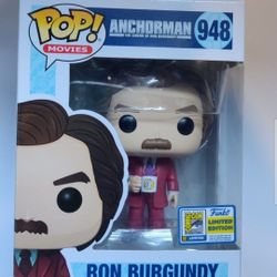 Funko Pop #948 Ron Burgundy SDCC 