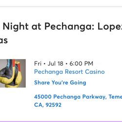 Fight Night at Pechanga: Lopez VS Vargas