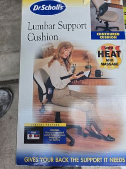 Battery operated heat and massage