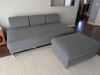Ikea Sofa Couch Sleeper Daybed Futon ottoman