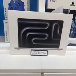 Apple MacBook Pro 14 Inch M3 Pro Chip New - Pay $5 and the rest later